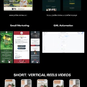 Website and funnel design preview